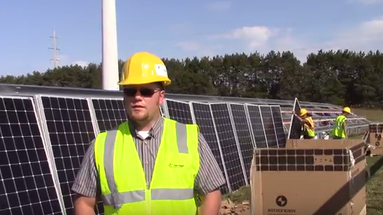 One Windmill, 3,400 Solar Panels, and Traverse City’s Clean Energy Goal