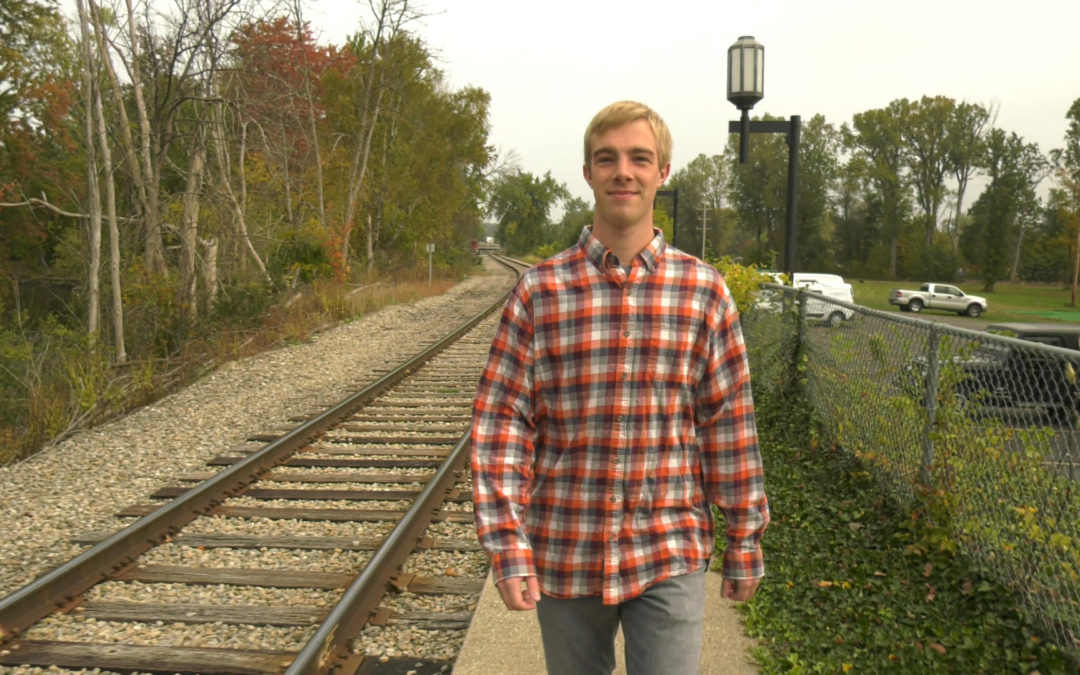 A Central Michigan University Student Moves to the Rhythm of the Rails