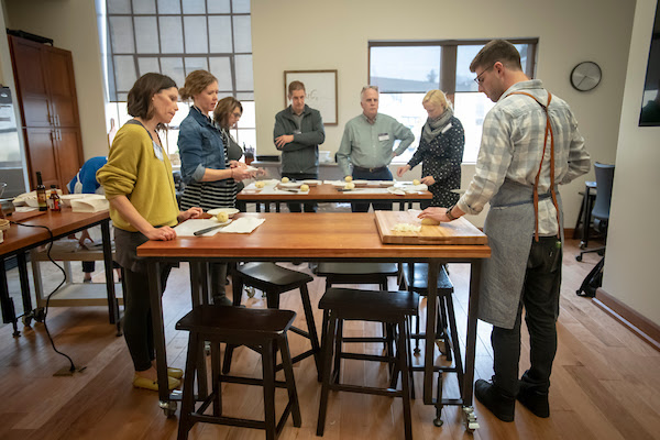 Culinary Medicine Training Table Health for Groundwork Center on March 14, 2019