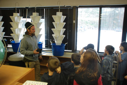 Interlochen Elementary School Starts Library Hydro-Farm