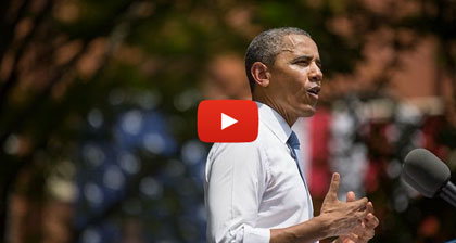 Obama tackles climate change in impressive address