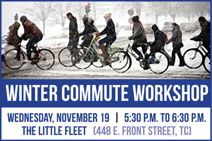 Learn how to bike and bus in winter