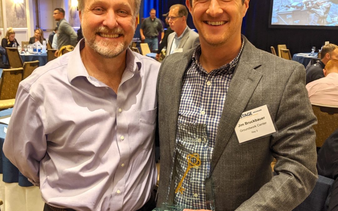 Kudos!! Groundwork’s Jim Bruckbauer Receives Management Leadership Award