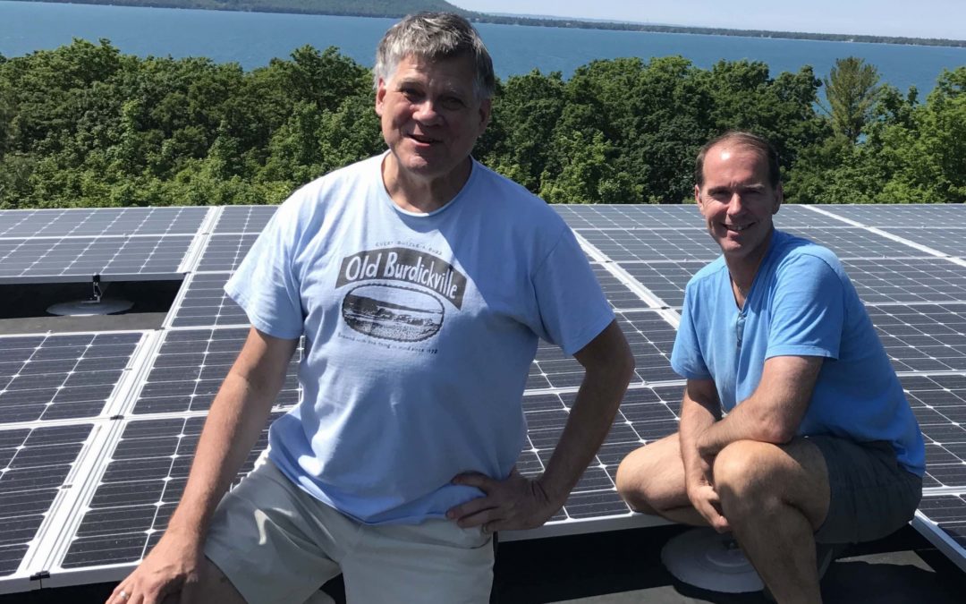 Harnessing Power of the Sun, with Stunning View of the Glen Lakes