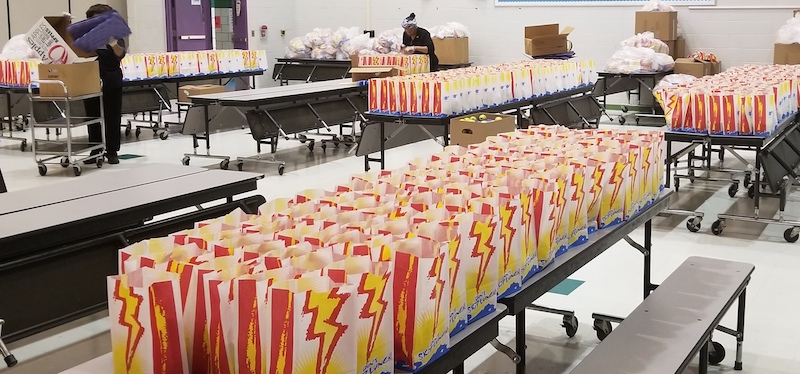 School Food Services Face Force of Nature
