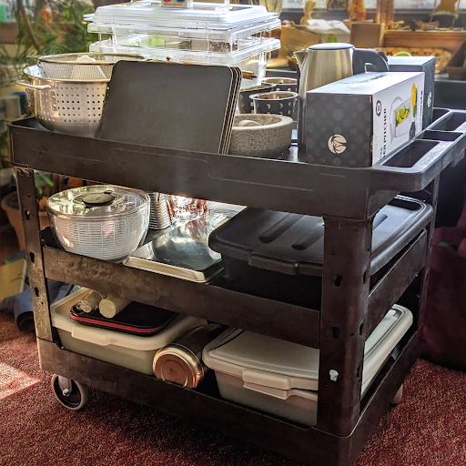 East Jordan School food cart