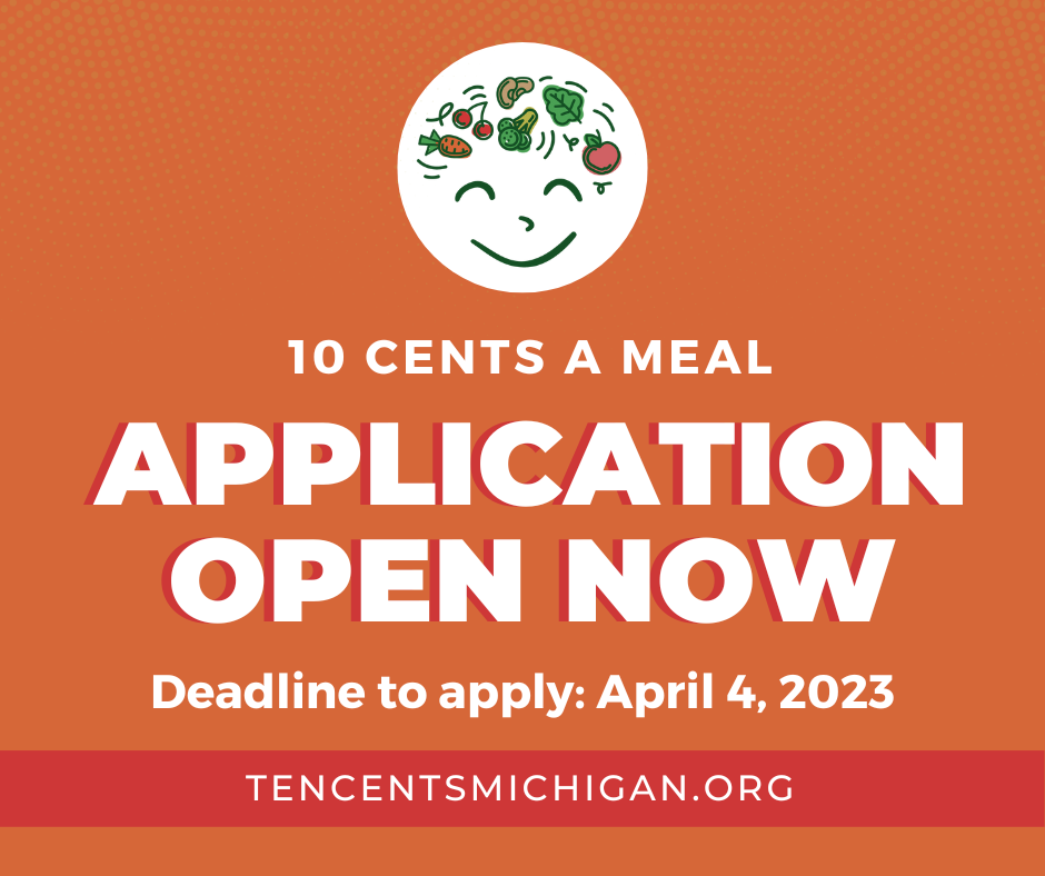 10 Cents a Meal 2023 application open